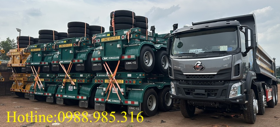 Mooc Xương 3 trục 45 feet CIMC